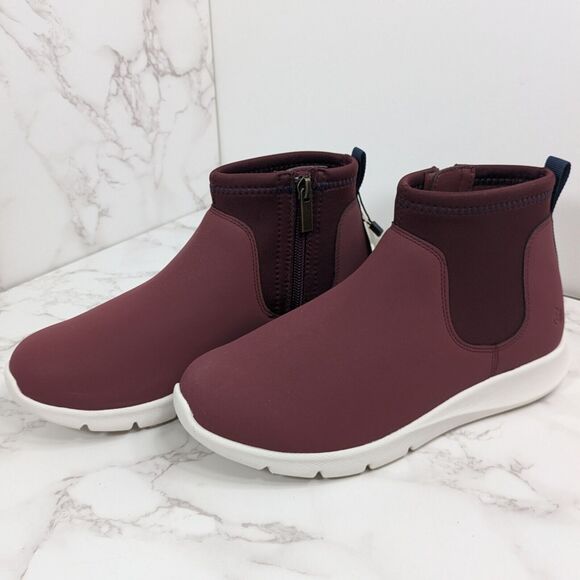 NEW REVITALIGN Women's Paddock Ankle Boot Burgundy 6 M Spenco - Picture 10 of 12